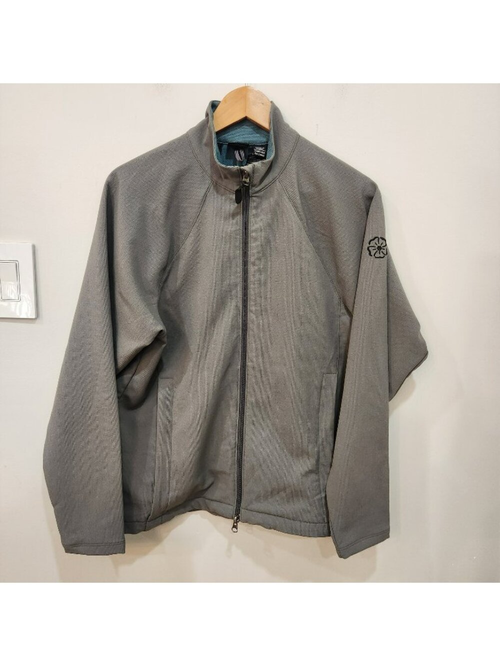 Outdoor Research Ultima Softshell Jacket Mens L Gray Nylon Hiking Gorpcore